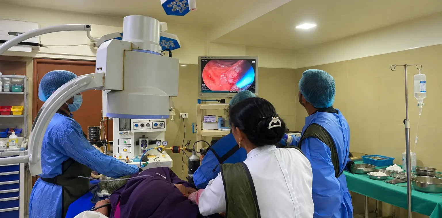 LASER surgery at Adarsh hospital